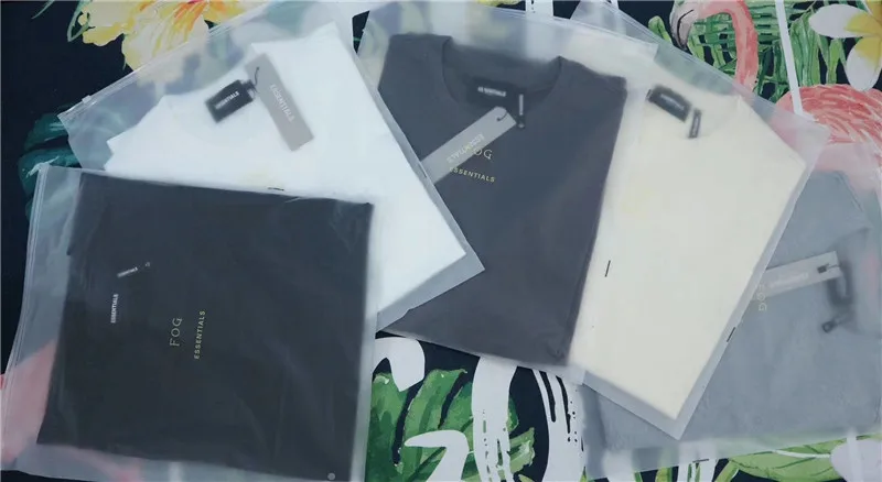 

Reflective FOG Essentials T-Shirt Mens Wome Casual 1:1 FG Latter Summer Style Essentials T shirts Top Tees