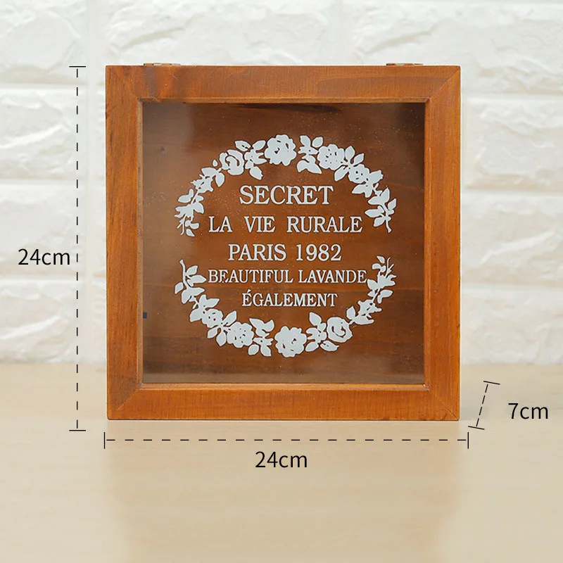 9 секций деревянная шикарная коробка для чая отсеки контейнер сумка хранения