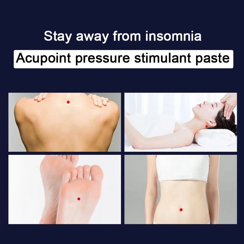 

30pcs Sleeping Patch Navel Pill Sticker Promotes Deep Sleep Peaceful Nerve Stress Relief Therapy Insomnia Anxiety Mugwort Paster