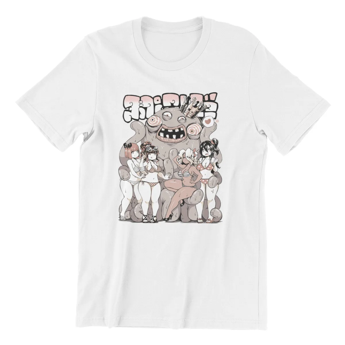 

Men's T-shirt OctoKing Team Kawaii Unisex Short Sleeve Men Clothing 46738