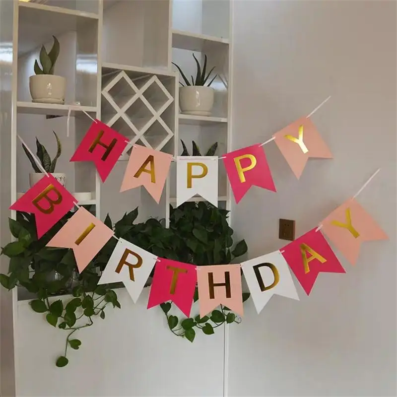 Вечерние украшения на день рождения для мальчиков вечерние баннеры Свадебные