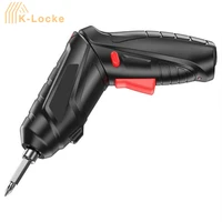 3 6v electric screwdriver adjustable angle screw screwing multifunctional hand drill cordless mini with led light home diy tools