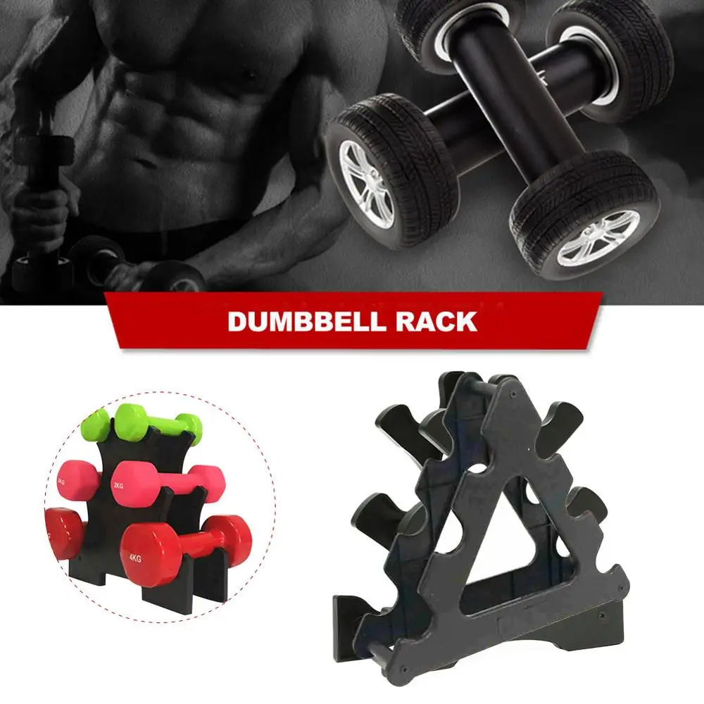 

3-Tier Weight Lifting Dumbbell Storage Rack Stand For Multilevel Hand Weight Tower Stand For Fitness Gym Home Exercise Equipment