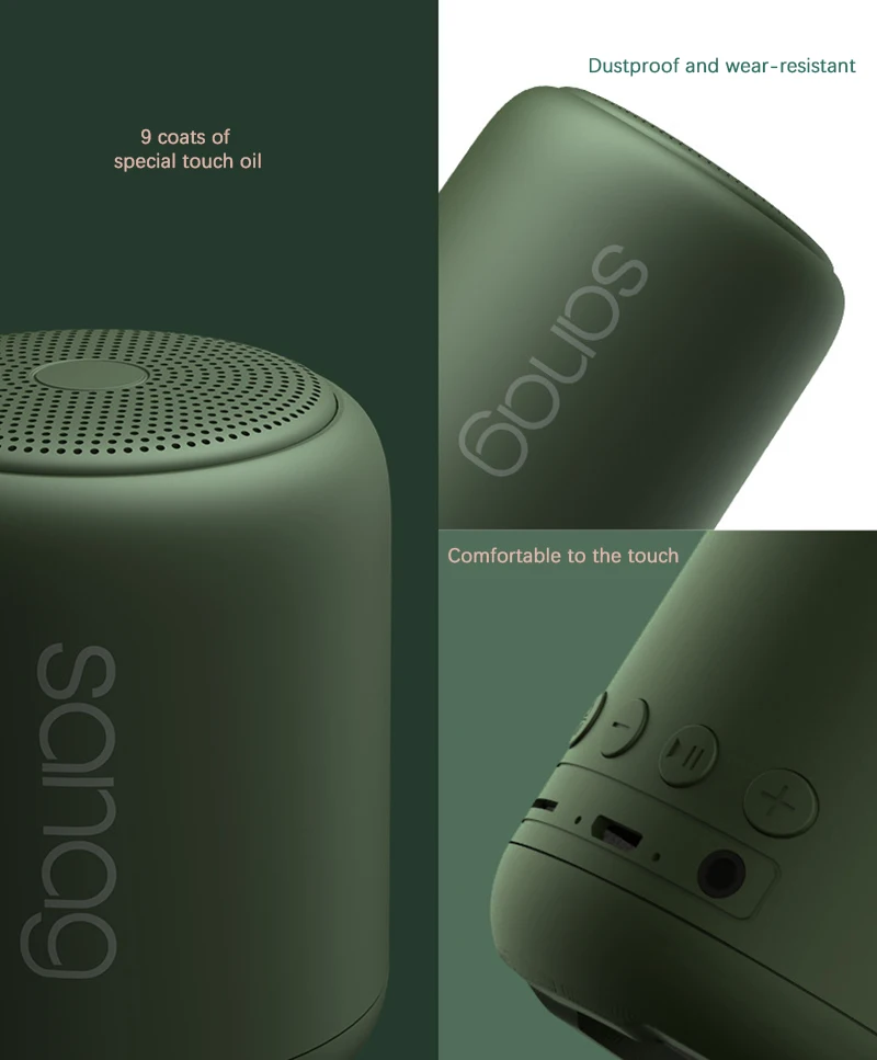Wireless Waterproof Speaker Bluetooth-compatible Speaker Waterproof IPX6 Mini Speaker Portable USB Stereo Loudspeaker Music Box 8
