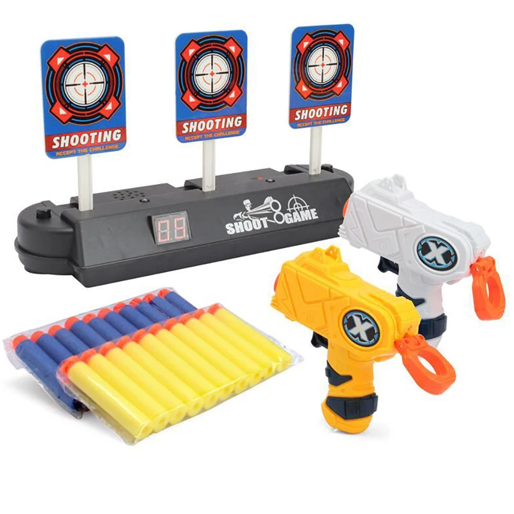 Электрическая игрушка-мишень мини-пистолет с мягкими пулями высокая точность