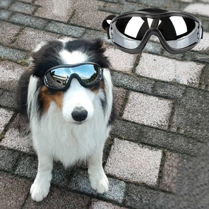 

Dog Sunglasses UV Protection Windproof Waterproof Anti-breaking Goggles Pet Fashion Eye Wear Dog Swimming Skating Glasses