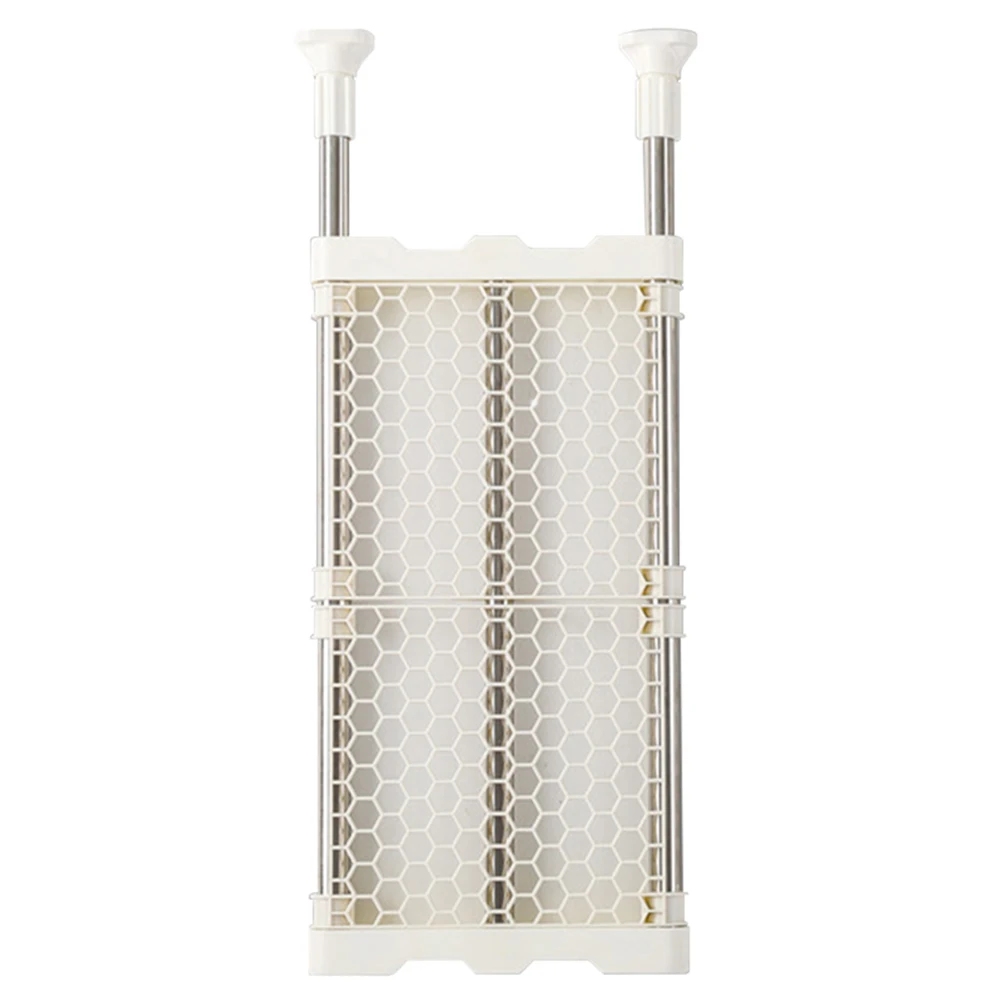 

Nail-Free Wardrobe Layered Partition Telescopic Closet Wardrobe Layered Storage Rack Cabinet Shelf Hot Sale