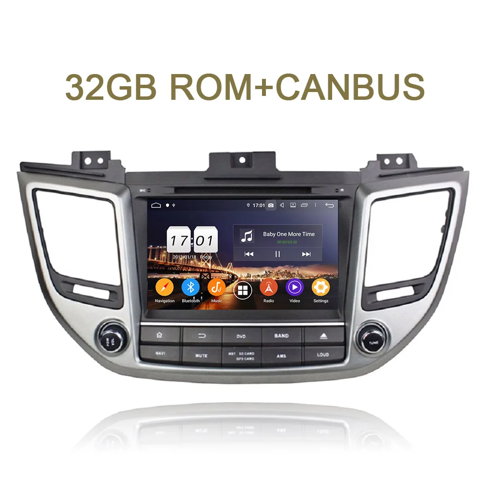 32G ROM with CANBUS Ips " 2 din Android 9,0 64G+ 4G ram 8 Core автомобильный dvd-плеер для hyundai TUCSON IX35 мультимедиа авторадио Bluetooth - Цвет: 32G ROM with CANBUS