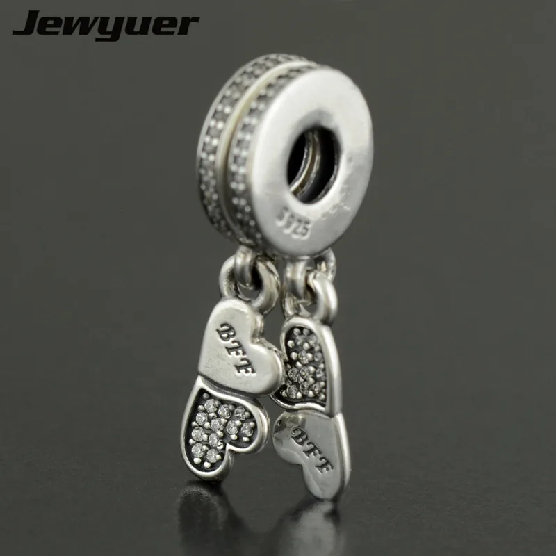 Подвеска Шарм Лучшие друзья навсегда из серебра 2016 пробы подвески в форме сердца