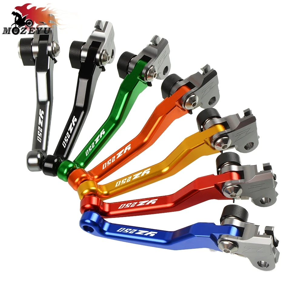 Гибкие поворотные рычаги тормоза и сцепления для мотоциклов YAMAHA YZ250 YZ 250 1989 1995 1994