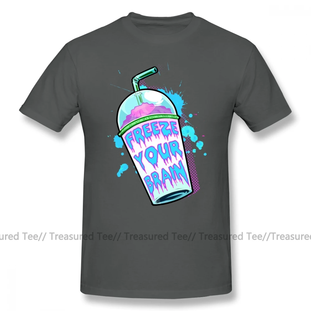 Heathers футболка Freeze Your Brain футболка негабаритных мужчин футболка лето 100 хлопок короткий рукав милый Графический Tshirt1
