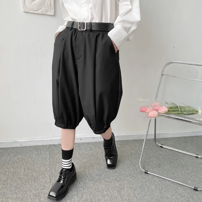 

Men Shorts Summer Beach Short For Male Japan Style Fashion Casual Black Pants 2021 New