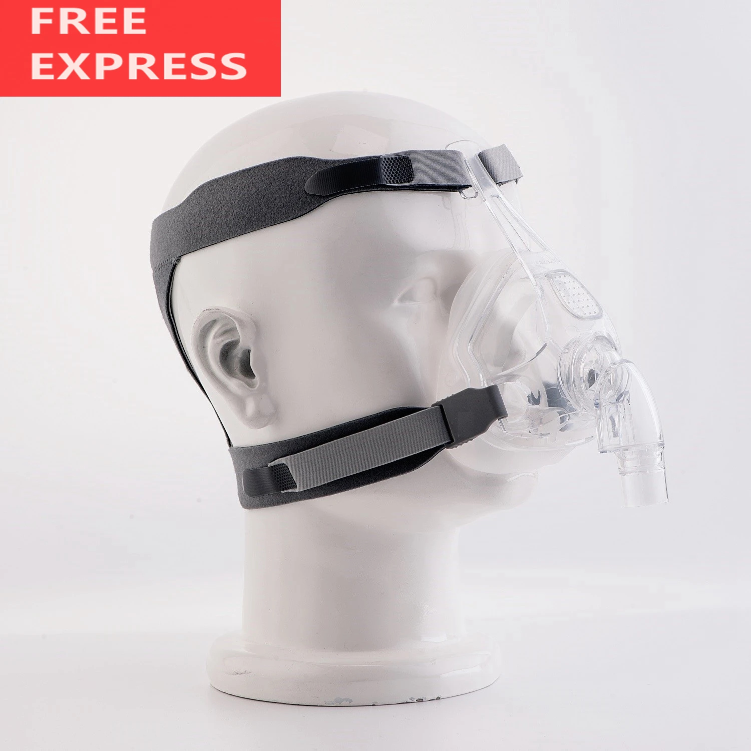 MOYEAH CPAP Машина маска для лица с регулируемым головным убором Зажим ремня сна апноэ