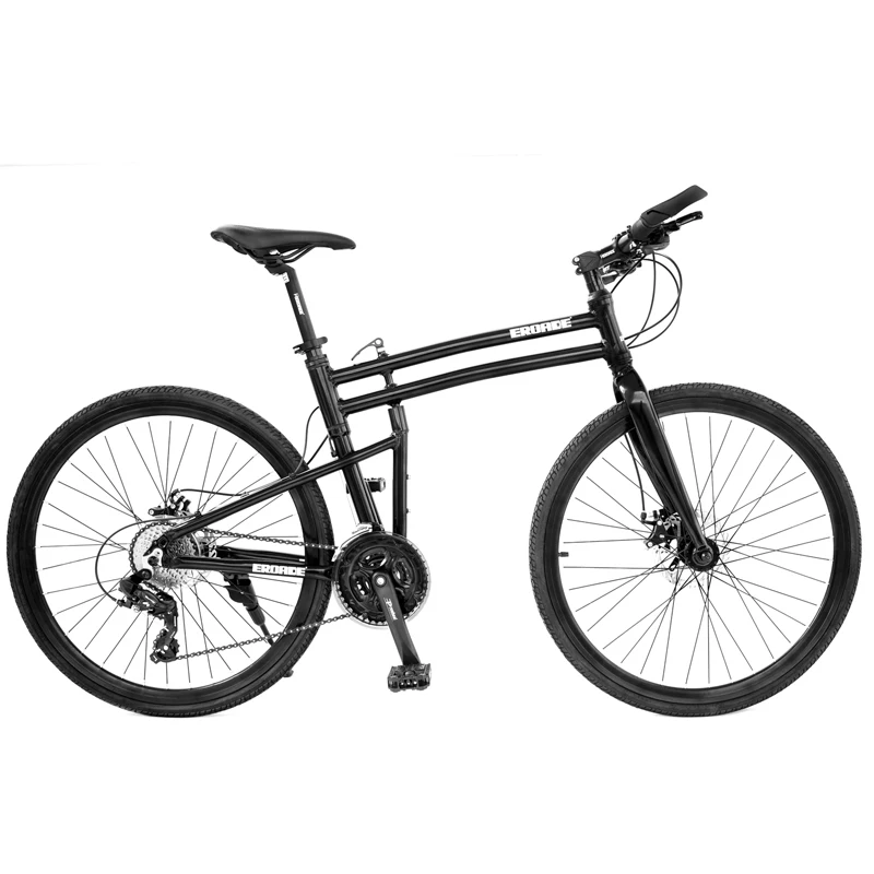 

EROADE 24,26 Inch Folding Road Bike Ultra-Light Aluminum Alloy Flat-Handle Variable Speed Adult Male And Female Student Racing