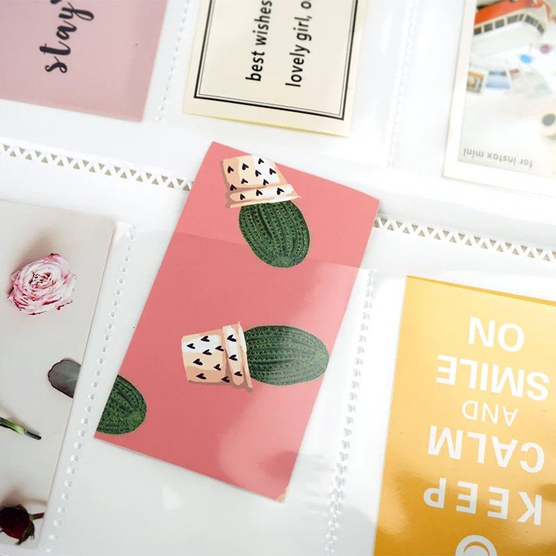 Qianyun 84 кармана 3-дюймовый фотоальбом для FujiFilm Instax Mini Polaroid семейные друзья экономия