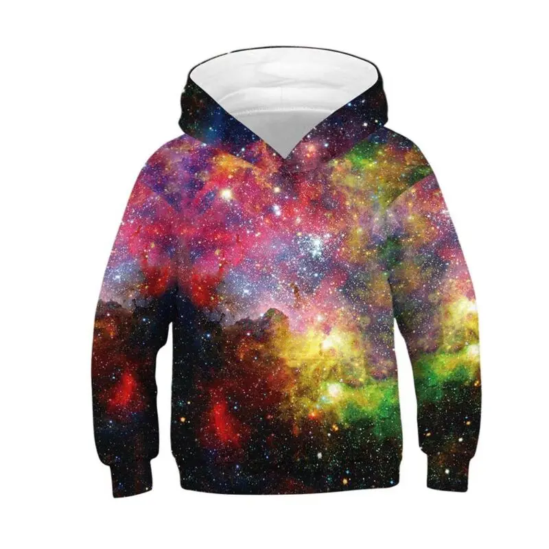 

Kids Boys Girls 3 D Graphic Hoodie Sweatshirt Pullover Jumper Casual Sweater Coat Fashion Loose Clothes Long Sleeve Autumn
