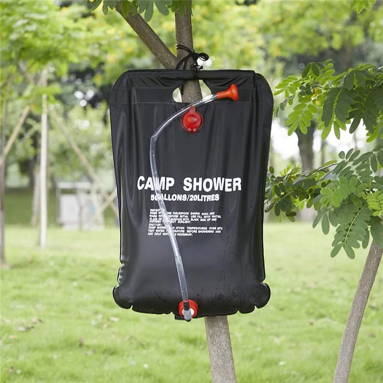 

20L Shower Bag Portable Folding Solar Heated Waterproof Outdoor Camping Travel Hiking Hand Water Bags For Shower Bathe