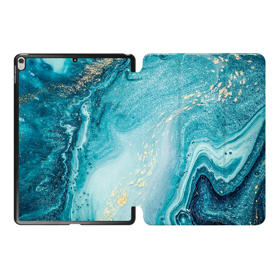 MTT из искусственной кожи чехол для iPad Air 3-го поколения 10,5 дюймов Тонкий флип смарт-чехол для iPad Pro 10,5 чехол для планшета с рисунком - Цвет: IP15