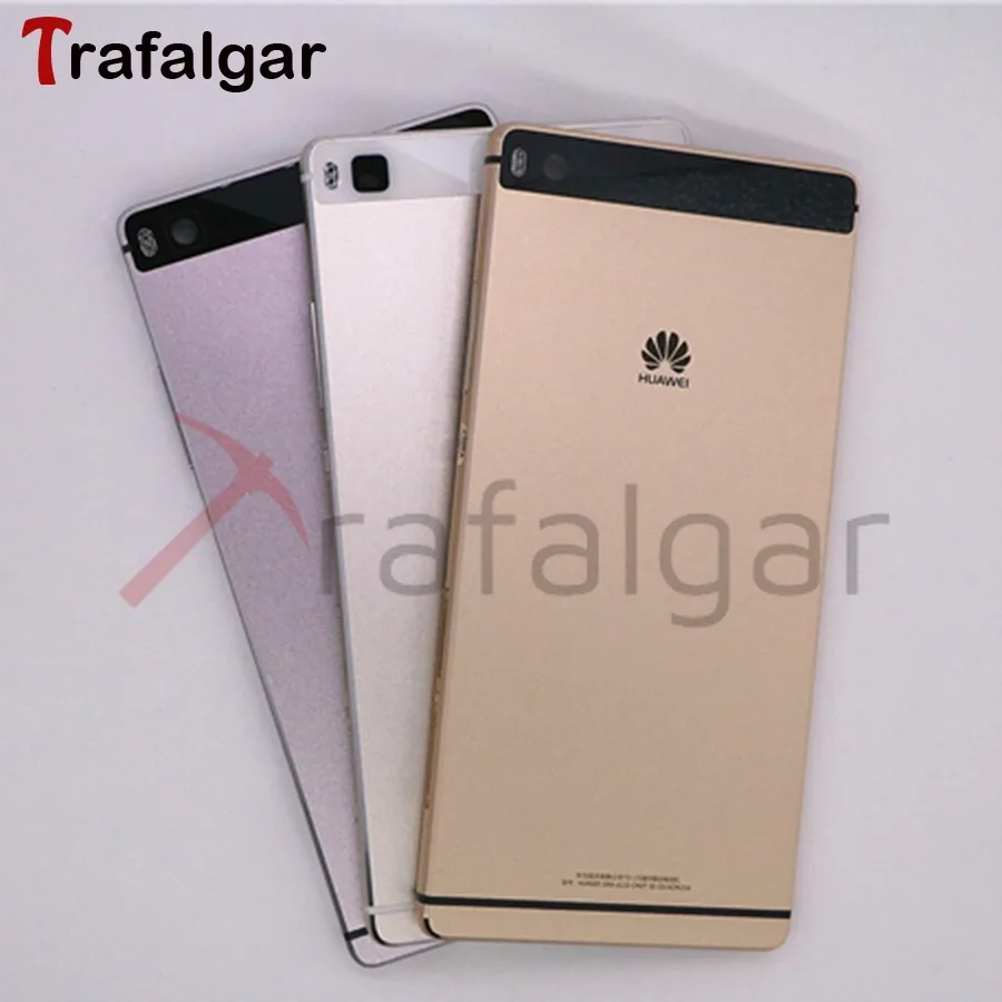 Чехол на заднюю панель для huawei P8, чехол на заднюю дверь, чехол на шасси, GRA-L09 для huawei P8, запасная крышка на батарею+ Замена sim-лотка