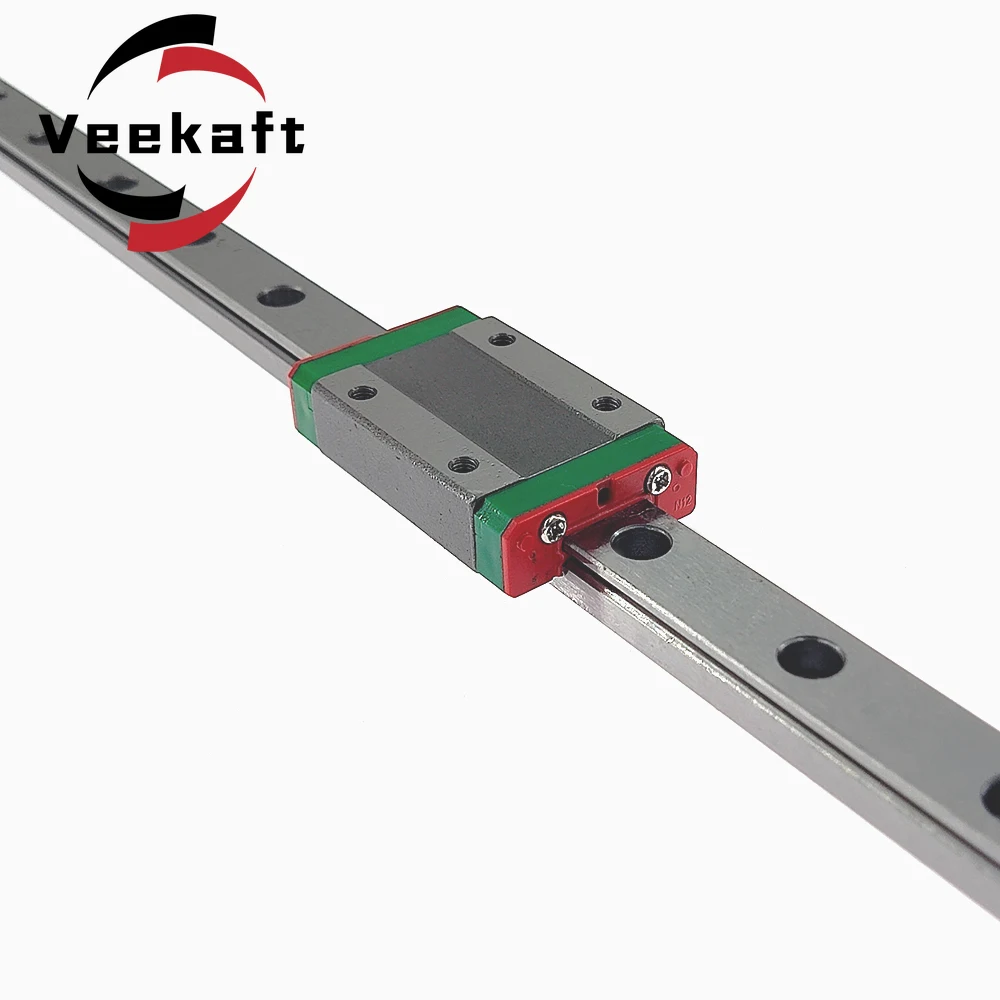 MGN12 CNC 12 мм миниатюрная линейная направляющая MGN12C L100 600 MGN12H каретка блока узкая MGN