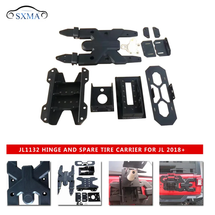 

2018+ New style tailgate hinge cover for Jeep for wrangler JL car parts for jeep 4x4