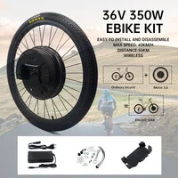 36v 350w electric bike conversion kit 24 26 27 5 700c 29 inch electric bicycle waterproof front wheel mtb electric bike kit