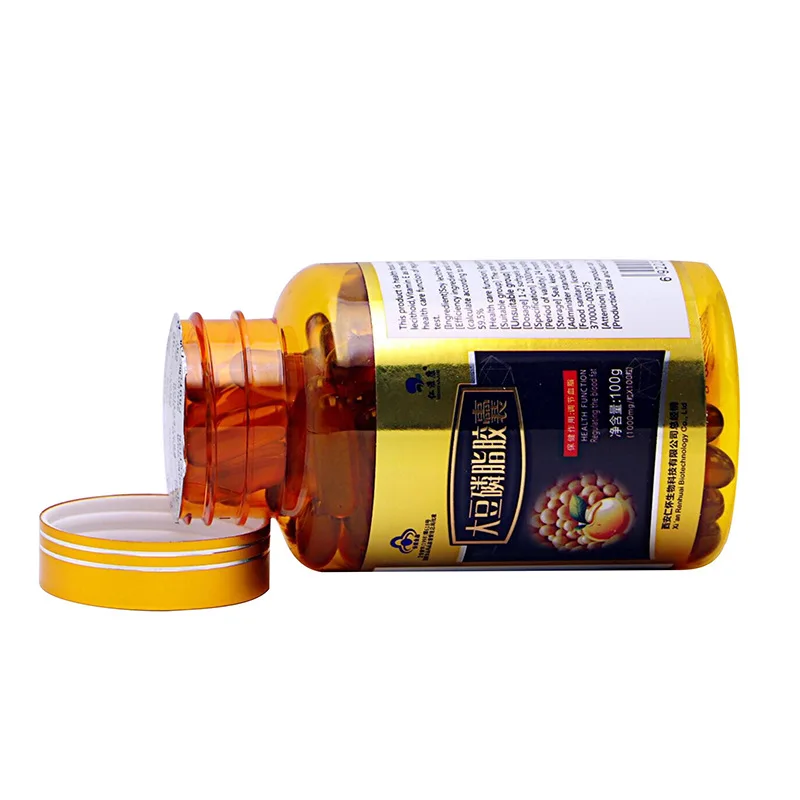 

Soybean Phospholipid Capsule People Regulating Three High Health Care Products Lowering Blood Fat for Middle-aged and Elderly 24