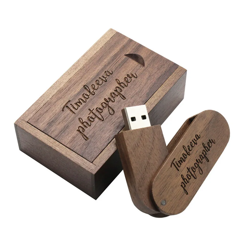 Usb-флеш-накопитель деревянный с логотипом на заказ 4 ГБ 8 16 32 | Компьютеры и офис