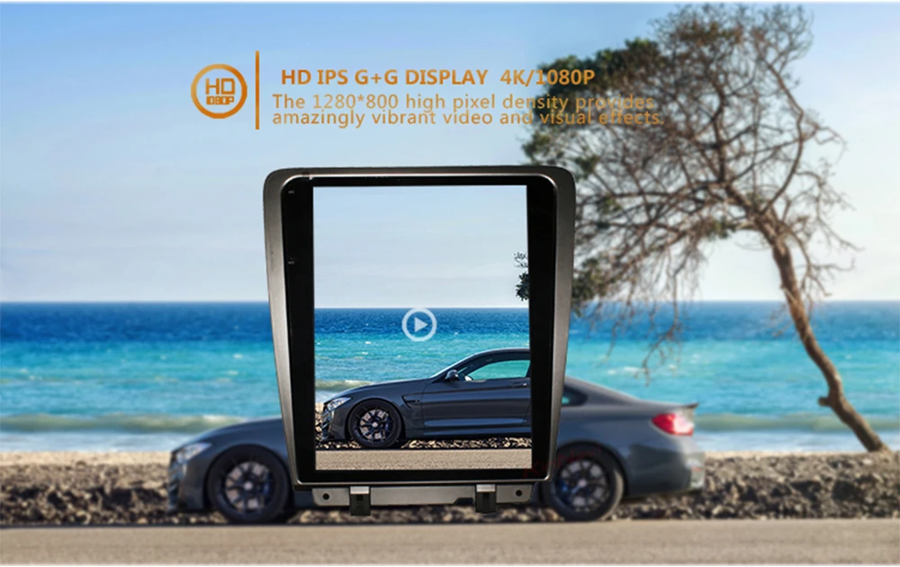 KiriNavi вертикальный экран Tesla style 12,1 ''Android 8,1 Автомобильный мультимедийный Dvd навигатор для Ford Mustang автомобильный Радио gps 2010