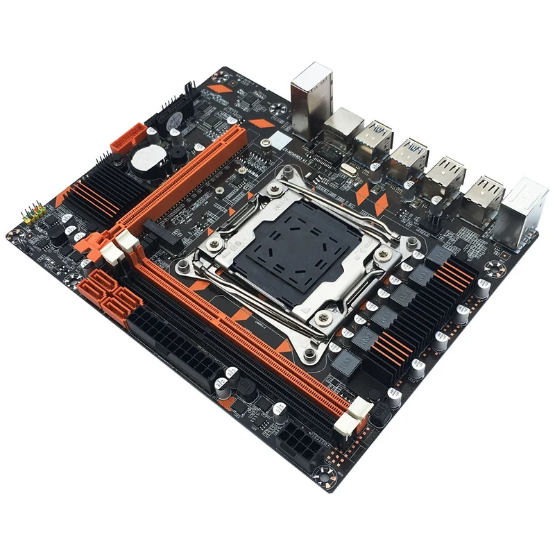 

X99 LGA2011-V3Pin DDR3 двухканальный настольный компьютер материнская плата для E5-2649/2678/2696/2629/2668 V3 ЦП комплект