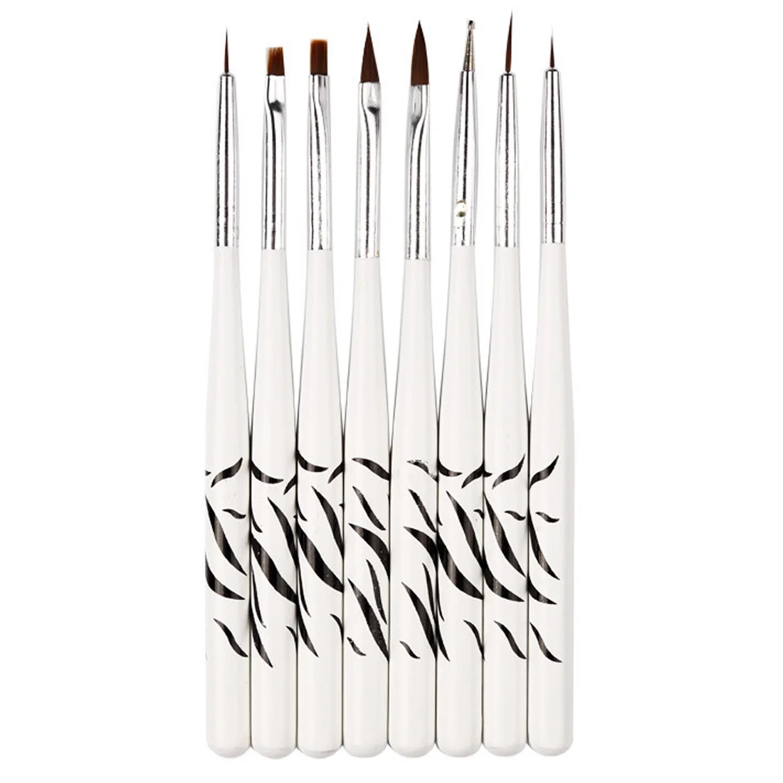 

11pcs Nail Art Brush Pen set Pattern Painting Drawing Pen Brush Rhinestone UV Gel Extension Builder Liner Manicure Tool