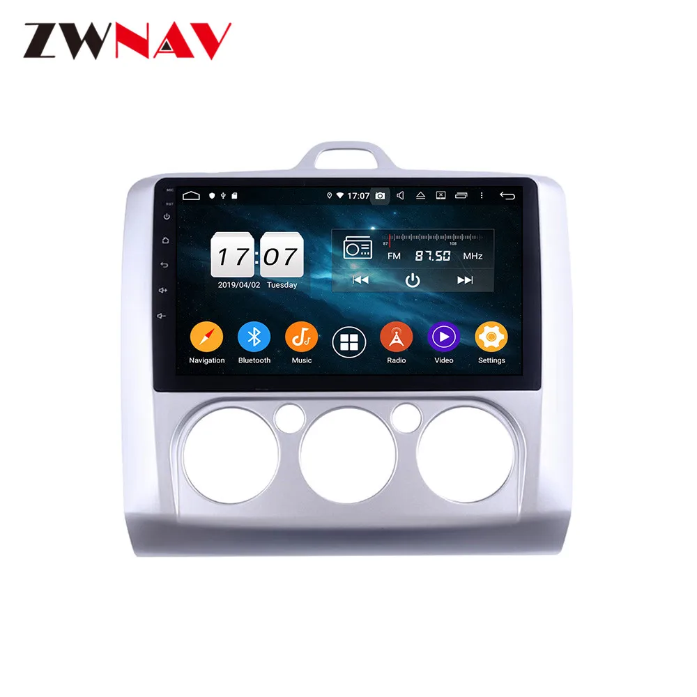 

2 DIN 9 Inch Android 10 IPS screen GPS Navigation 8-core CPU IPS screen multimedia Player stereo for Ford Focus Exi MT 2004-2011