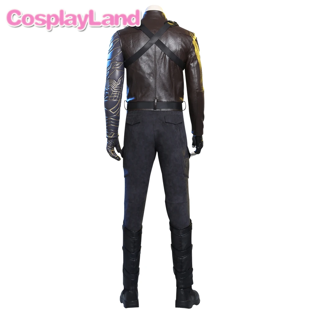 Костюм для косплея сокола и зимнего солдата с пряжкой Барнса вечерние костюмы