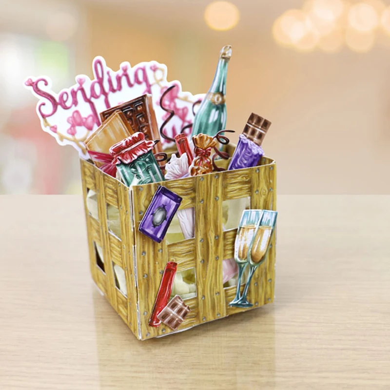 Отправка объятий получите успех слова благословение металлические Вырубные