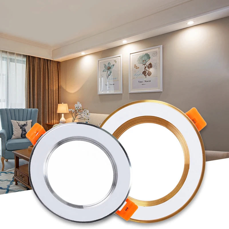 

5W 9W Led Downlight 220V Spot Led Recessed Ceiling Lamp Down Light Panel Lights For Bedroom Kitchen Lighting Fixture