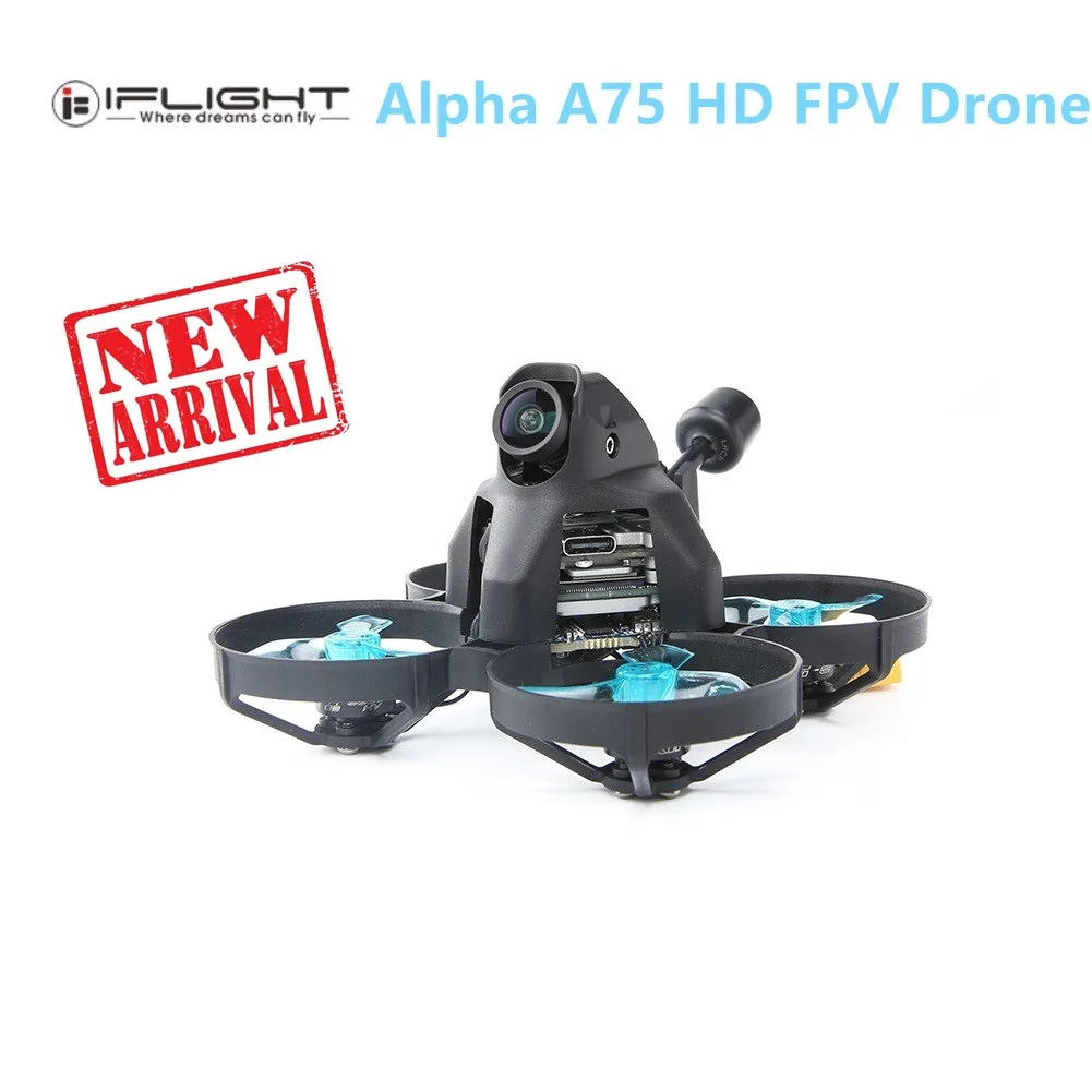 Новинка 2021, iFlight Alpha A75 75 мм HD Whoop с Caddx Nebula Nano Digital HD System /SucceX-D 20A Whoop F4 AIO FC/X1103 Motor