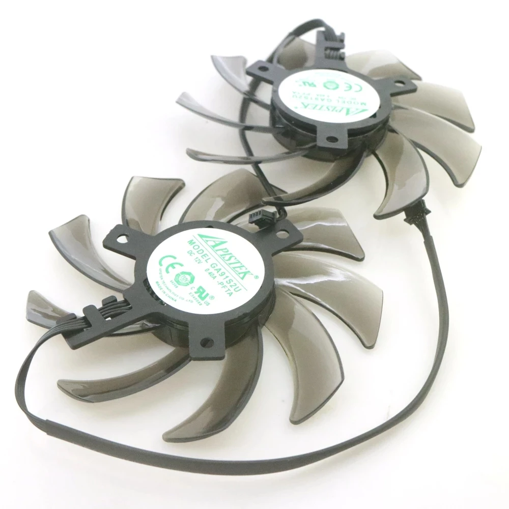 

GA91S2U -PFTA DC12V 0.40A 4Wire 4Pin 85mm VGA Fan For PALiT RTX2060 2060S GTX1660 1660S 1660Ti Graphics Card Cooling Fan