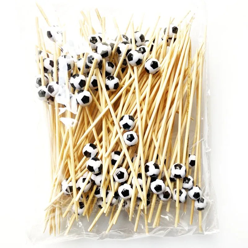 100 шт. бамбуковые палочки для украшения коктейлей | Дом и сад