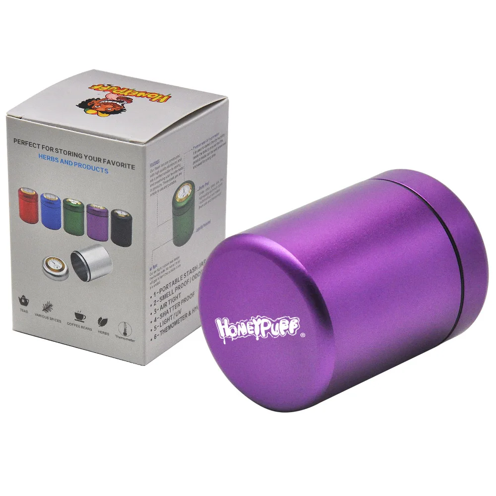 HORNET Air Craft Алюминиевый металлический контейнер для хранения с термометром и