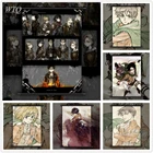 Плакаты из аниме атака на Титанов Эрена, Армин, Эрвин, Леви, Картина на холсте, Настенный декор, плакат, настенное искусство, картина, декор для комнаты, домашний декор