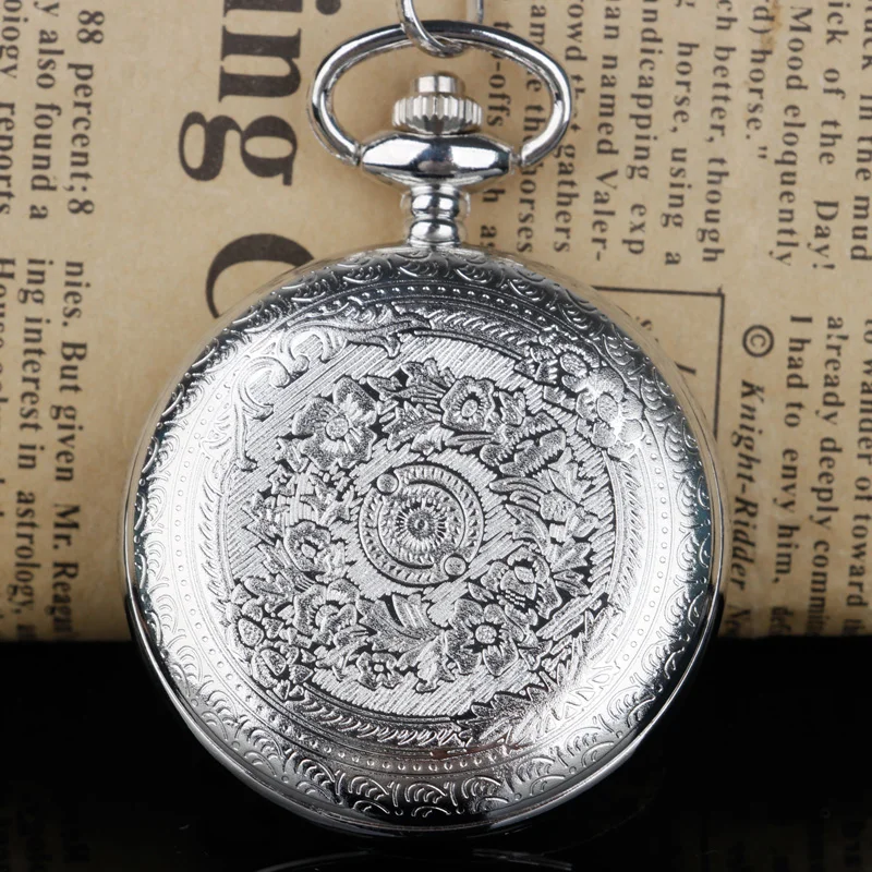 Retro To My Son Quartz Pocket Watch with chain Pendant Clock Male Birthday Gifts for Boys fob Watches Dropshipping images - 6