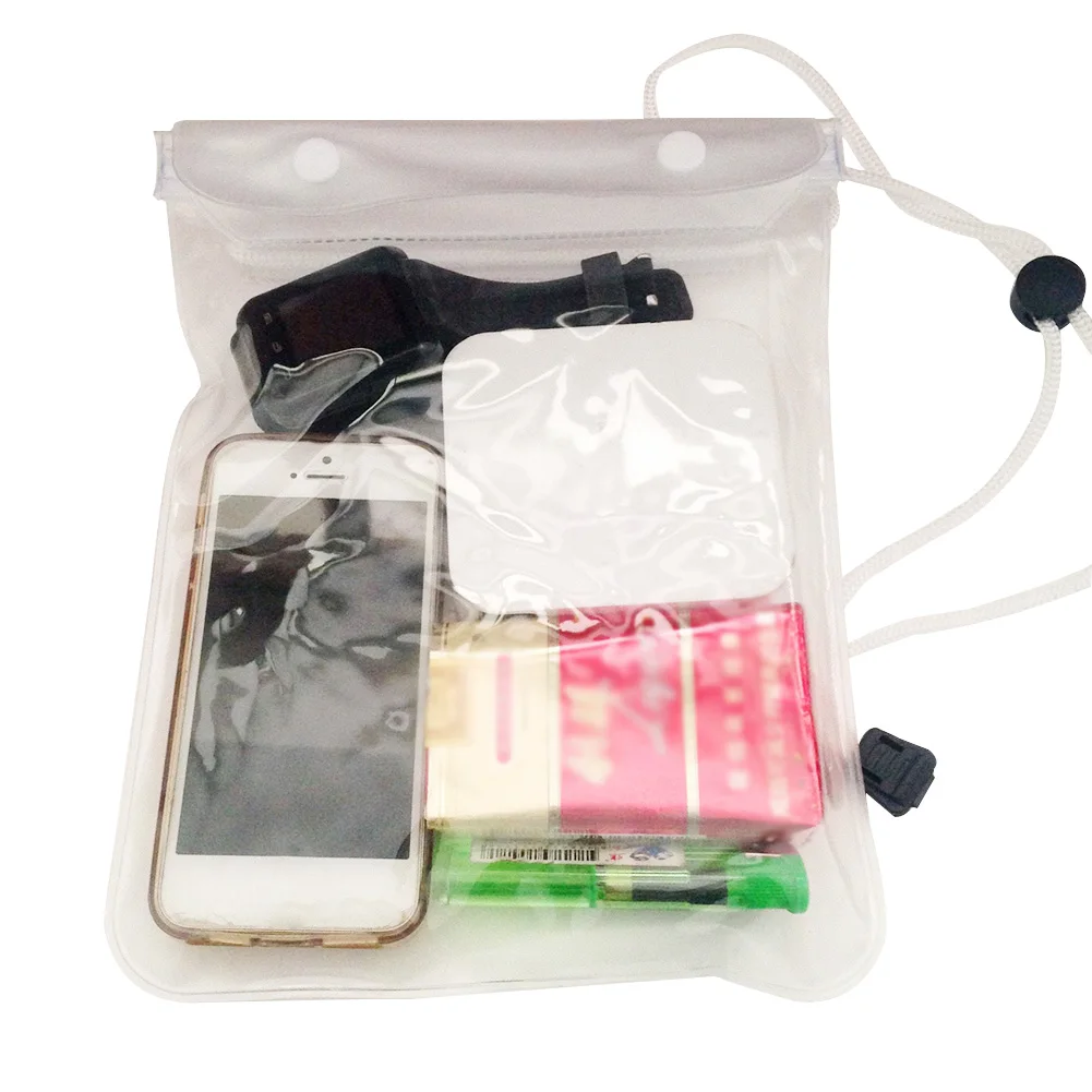 Пляжное хранилище с шнурком большая подводная Прозрачная Обложка из ПВХ