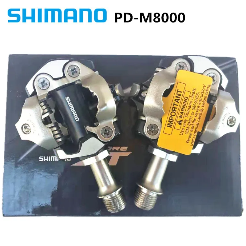 SHIMANO PD M8000 XT замок шаг пряжка горный велосипед езда самоблокирующаяся педаль с SH51