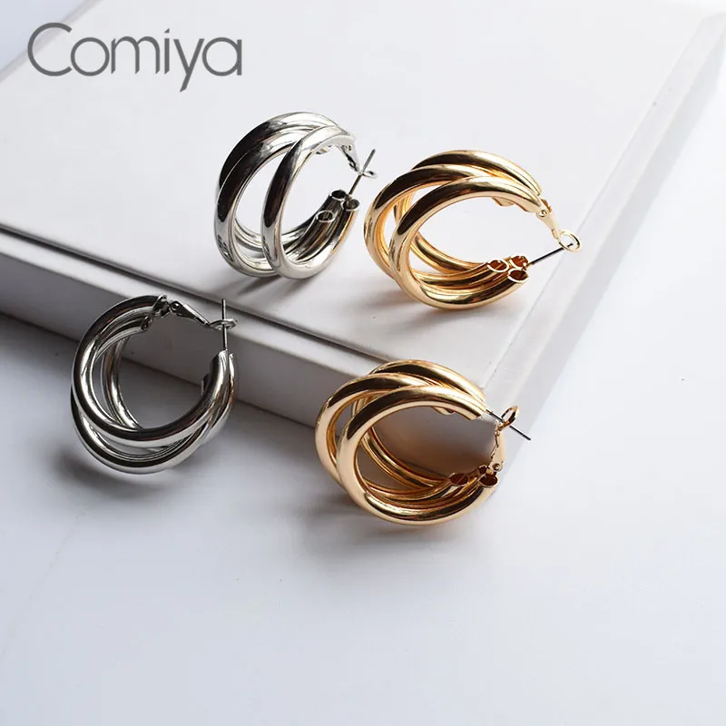 Comiya Femme серьги с подвесками талисманы модные ювелирные изделия Золото Серебро цветной цинк сплав корейский Brincos индийские висячие серьги Boho Bijoux