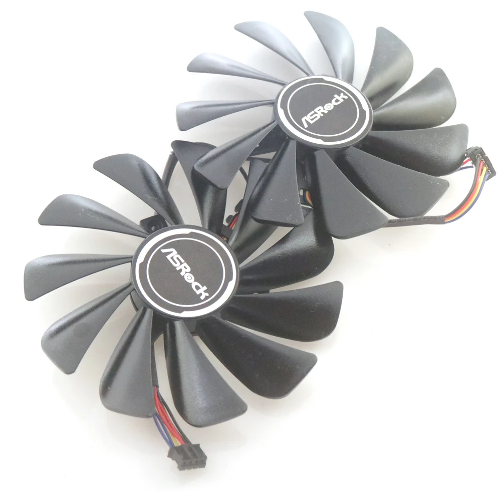 CF1010U12S 12 В 0 45 а 95 мм 4-контактный VGA вентилятор для графической карты ASROCK RX5700 RX5700XT