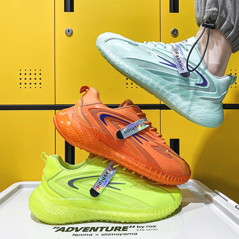 

Summer Breathable Women'S Shoes Men Original Mesh Men'S Running Shoes Man Summer 2021 Tenis Casual Casual Female Sneakers
