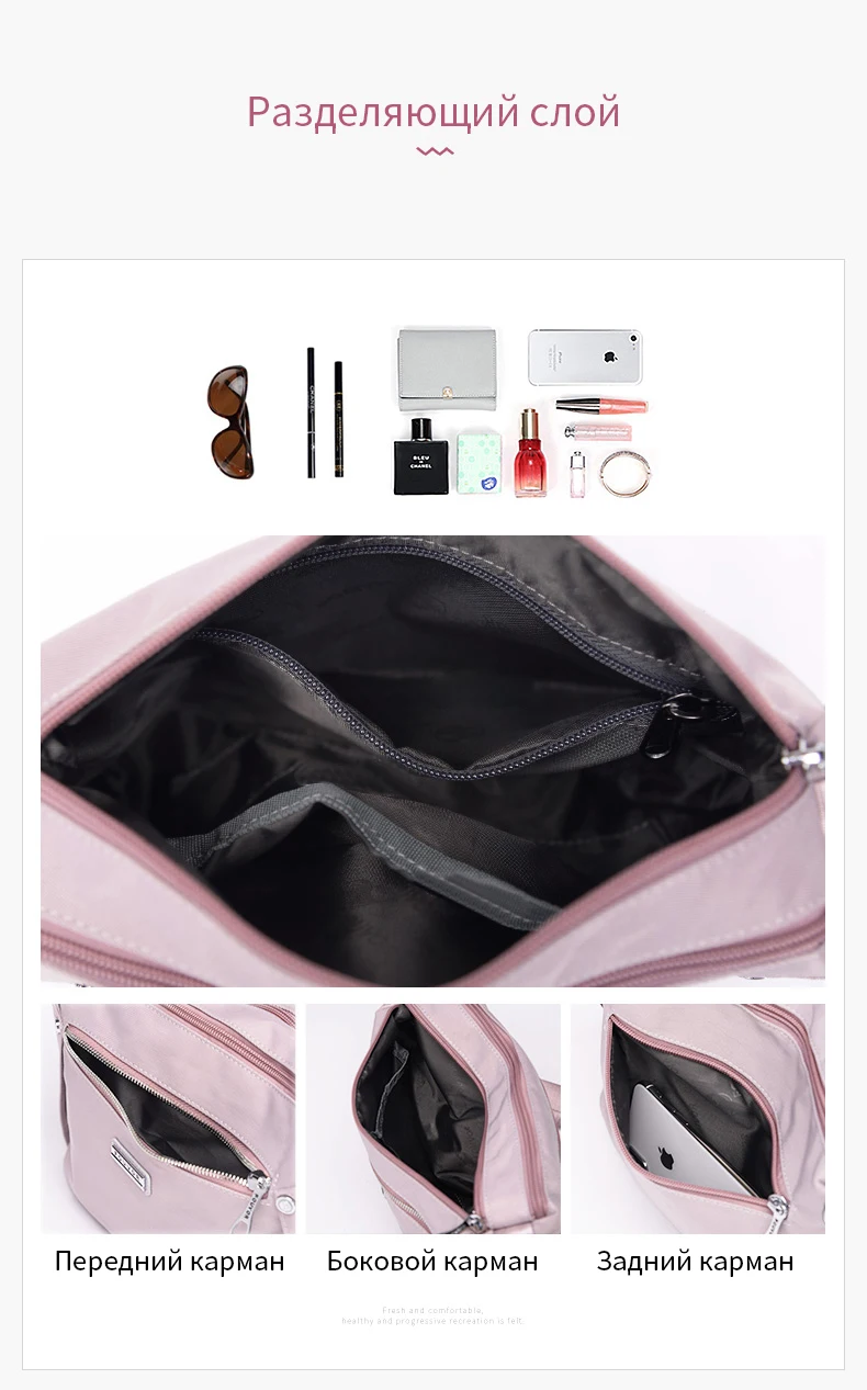 Fouvor Summer Fashion Women Messenger Bag Casual Oxford Female Shoulder Bags 2899-06