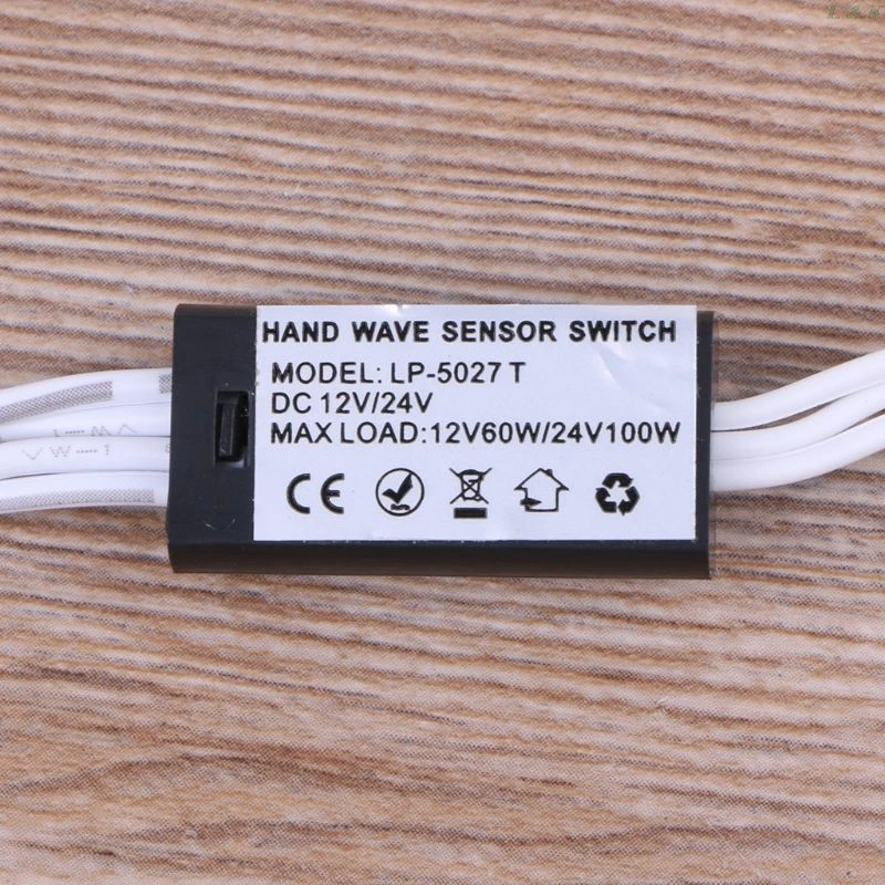 DC 12V 24V датчик приближения ручной волны переключатель для светодиодной полосы