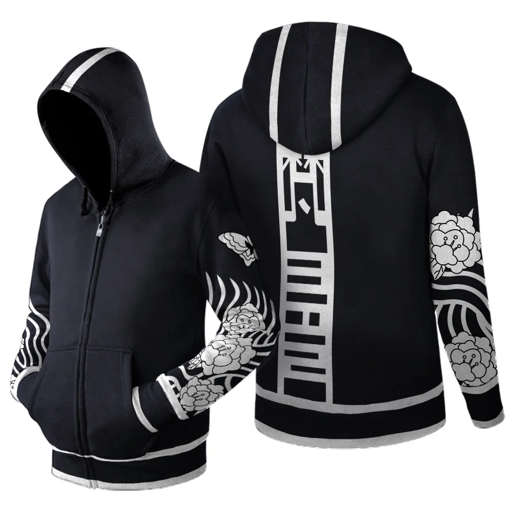 

Tokyo Revengers Wakasa Imaushi Cosplay Hoodie 3D Printed Hooded Sweatshirt Men Women Casual Streetwear Zip Up Jacket Coat