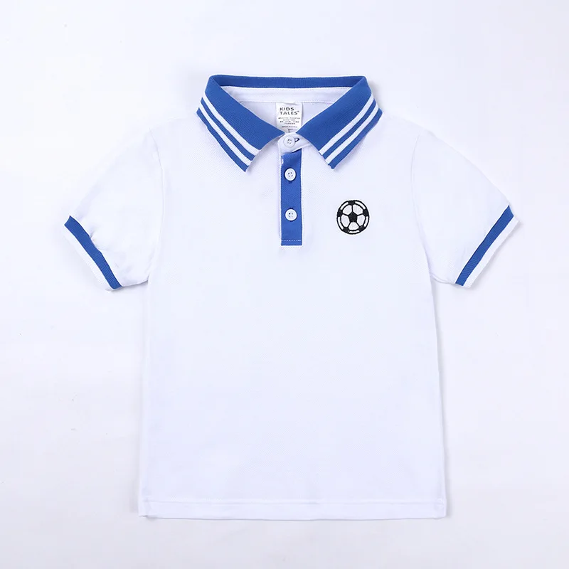 Лето 2020 детский спортивный костюм модная рубашка-поло с коротким рукавом +